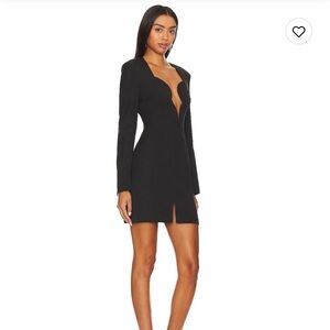 Audrina Mini Dress in Black